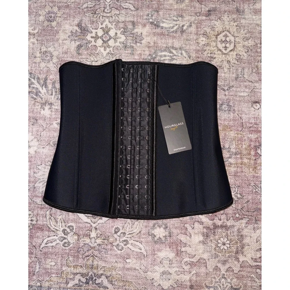 Hourglass Angel Size Me Down Adjustable Waist Trainer Black HA113 Size Small NWT